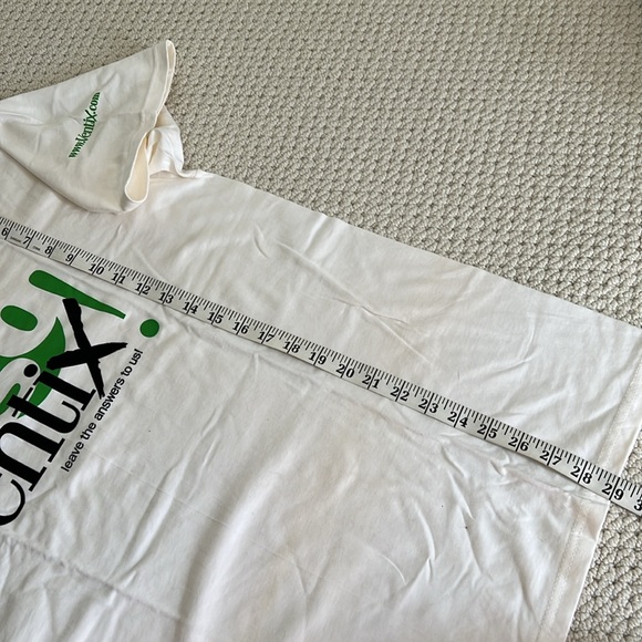 NWOT Set of two 1990s dot com trade show tees, both Hanes Beefy T size Large - Picture 4 of 10